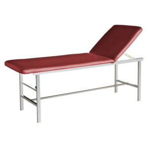ss exam table with red color