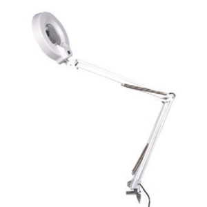 Magnifying glass & lamp